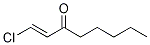 1-Octen-3-one, 1-chloro-, (E)- Structure