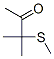 2-Butanone, 3-methyl-3-(methylthio)- (9CI) Structure