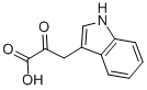 3-(3-Indolyl)-2-oxopropanoic acid 구조식 이미지