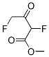 부탄산,2,4-디플루오로-3-옥소-,메틸에스테르 구조식 이미지