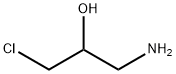 1-amino-3-chloropropan-2-ol  구조식 이미지
