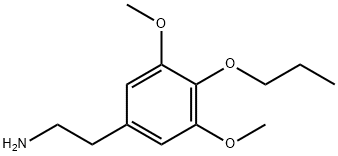 3,5-Dimethoxy-4-propoxybenzeneethanaminium Structure