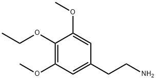 4-Ethoxy-3,5-dimethoxybenzeneethanamine Structure