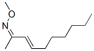 3-Decen-2-one O-methyl oxime Structure