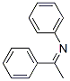 N-[(Z)-1-페닐에틸리덴]벤젠아민 구조식 이미지