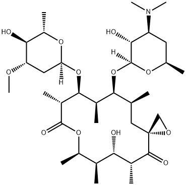 oleandomycin Structure