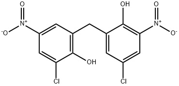 Nitroclofene 구조식 이미지