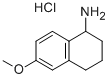 6-메톡시-1,2,3,4-테트라히드로-나프탈렌-1-일라민염산염 구조식 이미지