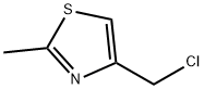 4-(클로로메틸)-2-메틸-1,3-티아졸 구조식 이미지