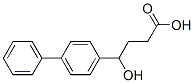 gamma-Hydroxy-(1,1'-biphenyl)-4-butanoic acid Structure