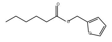 FURFURYL HEXANOATE Structure