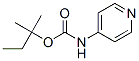 카르밤산,4-피리디닐-,1,1-디메틸프로필에스테르(9CI) 구조식 이미지