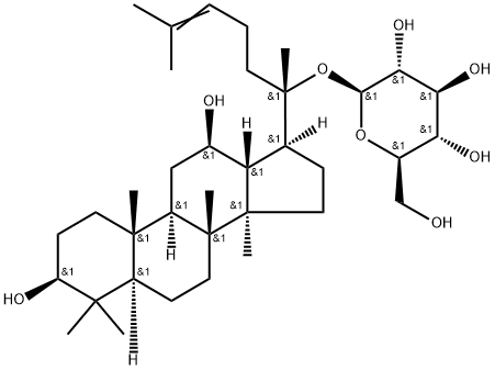 Ginsenoside CK Structure