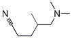 Pentanenitrile, 5-(dimethylamino)-4-methyl- (9CI) Structure