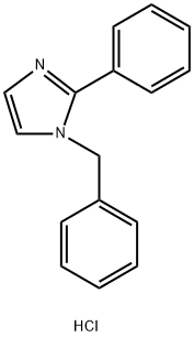 1-Benzyl-2-phenylimidazole hydrochloride Structure