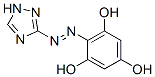 1,3,5-Benzenetriol, 2-(1H-1,2,4-triazol-3-ylazo)- (9CI) 구조식 이미지