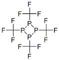 1,2,3,4-Tetrakis(trifluoromethyl)tetraphosphetane Structure