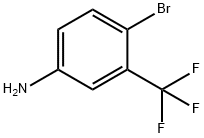4-Bromo-3-(trifluoromethyl)aniline 구조식 이미지