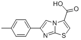 6-P-TOLYL-IMIDAZO[2,1-B]THIAZOLE-3-CARBOXYLIC ACID 구조식 이미지