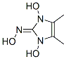 2H-Imidazol-2-one, 1,3-dihydro-1,3-dihydroxy-4,5-dimethyl-, oxime (9CI) Structure