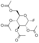 2,3,4,6-TETRA-O-ACETYL-ALPHA-D-GLUCOPYRANOSYL FLUORIDE Structure