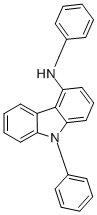 9-BENZYL-4-BENZYLAMINO-CARBAZOLE Structure