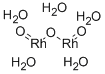 Rhodium(III) oxide pentahydrate Structure