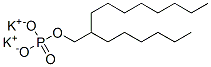 1-Decanol, 2-hexyl-, phosphate, potassium salt Structure