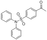 4-DIPHENYLSULFAMYL-ACETOPHENONE Structure