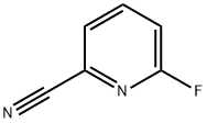 2-Cyano-6-Fluoropyridine 구조식 이미지