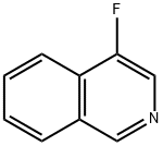 4-Fluoroisoquinoline 구조식 이미지