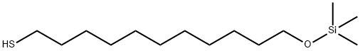 11-mercaptoundecyloxytrimethylsilane Structure