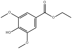 ethyl 4-hydroxy-3,5-dimethoxy-benzoate Structure