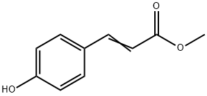 Methyl 4-hydroxycinnamate 구조식 이미지