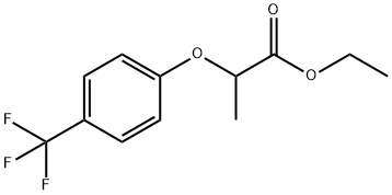ethyl 2-(4-(trifluoroMethyl)phenoxy)propanoate 구조식 이미지