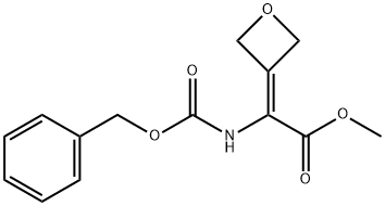 Methyl 2-(benzyloxycarbonylaMino)-2-(oxetan-3-ylidene)acetate Structure