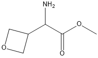 (+/-)-3-oxetanylglycine methyl ester 구조식 이미지