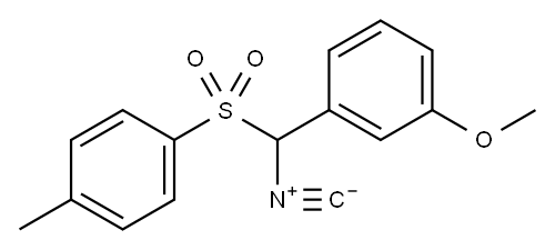 ISOCYANO(3-METHOXYPHENYL)METHYL-4-METHYLPHENYL SULFONE Structure