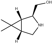 (1R,2S,5S)-6,6-Dimethyl-3-azabicyclo[3.1.0]hexane-2-methanol Structure
