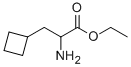 에틸2-아미노-3-사이클로부틸프로파노에이트 구조식 이미지