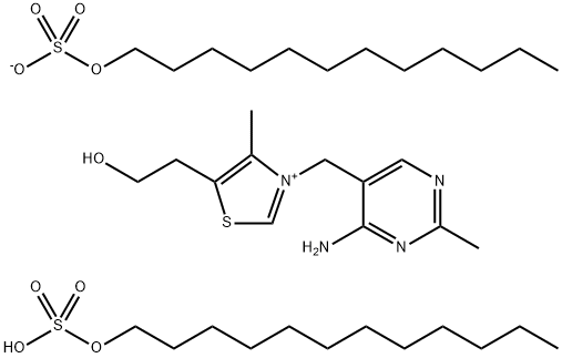 39479-63-5 3-[(4-Amino-2-methyl-5-pyrimidinyl)methyl]-5-(2-hydroxyethyl)-4-methylthiazolium dodecyl sulfate
