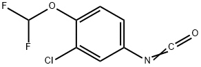 3-CHLORO-4-(DIFLUOROMETHOXY)PHENYL ISOCYANATE Structure