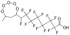 3,5,7,9,11-Pentaoxatridecafluorododecanoic acid Structure