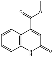 4-хинолинкарбоновая кислота, 1,2-дигидро-2-оксо-, метиловый эфир структурированное изображение