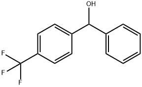 4-(TRIFLUOROMETHYL)BENZHYDROL Structure