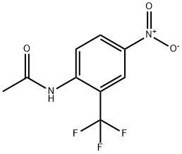 4-NITRO-2-(TRIFLUOROMETHYL)ACETANILIDE Structure