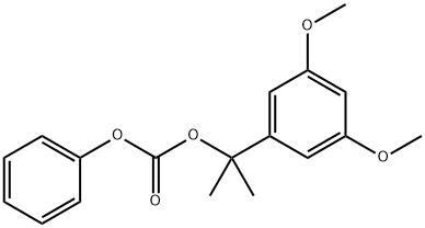 1-(3,5-Dimethoxyphenyl)-1-methylethyl phenyl carbonate Structure