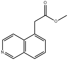 5-이소퀴놀린아세트산,메틸에스테르 구조식 이미지