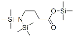 4-[Bis(trimethylsilyl)amino]butanoic acid trimethylsilyl ester Structure