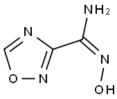 1,2,4-옥사디아졸-3-카르복시미드아미드,N-히드록시- 구조식 이미지